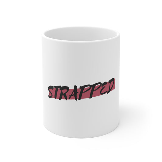 Strapped Logo Mug 11oz